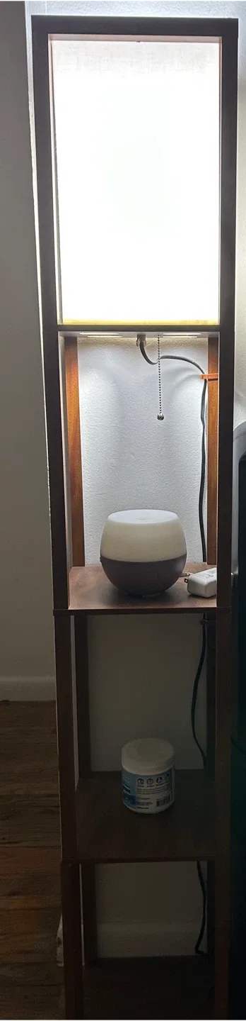 Brightech Maxwell Shelf Floor Lamp image indicator(2)