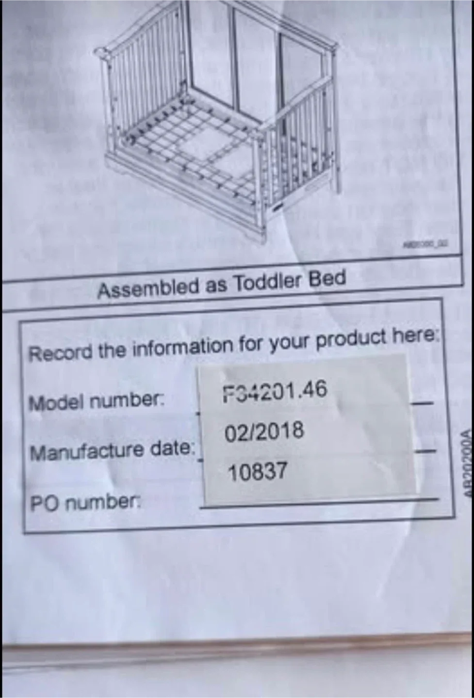 Child Craft Kelsey 4-in-1 Convertible Crib image indicator(3)
