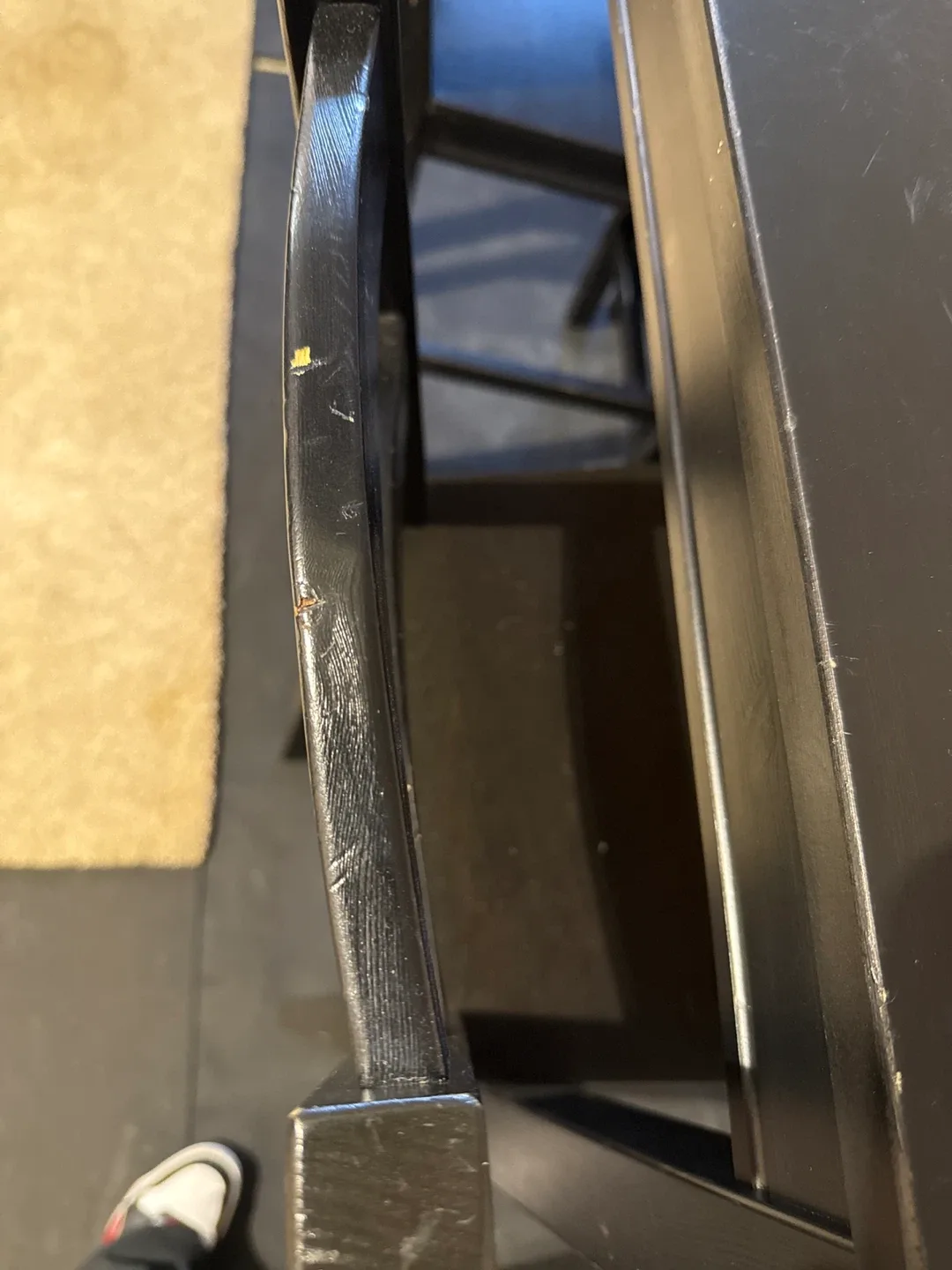 Black Dining Table with 4 Chairs image indicator(3)