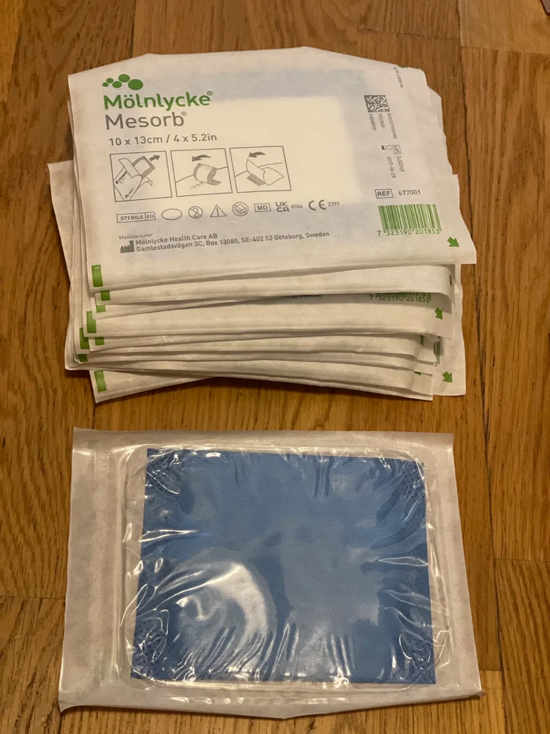 Medical wound care Gauze Pads & Surgical Tape image indicator(2)
