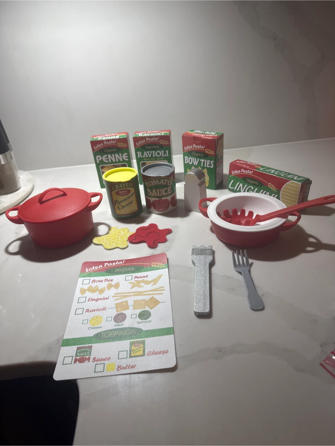 3 sets - Melissa & Doug Wooden Play Food