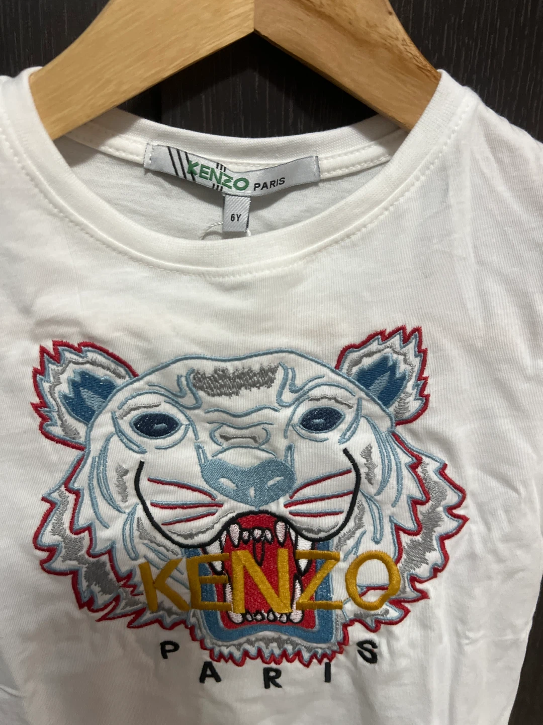 Kenzo Paris White T-Shirt - Size 6Y - photo 2