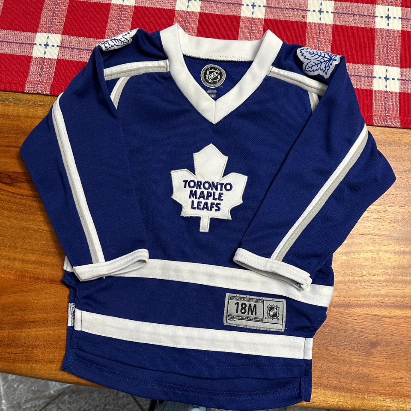 Toronto Maple Leafs 18M Baby Jersey
