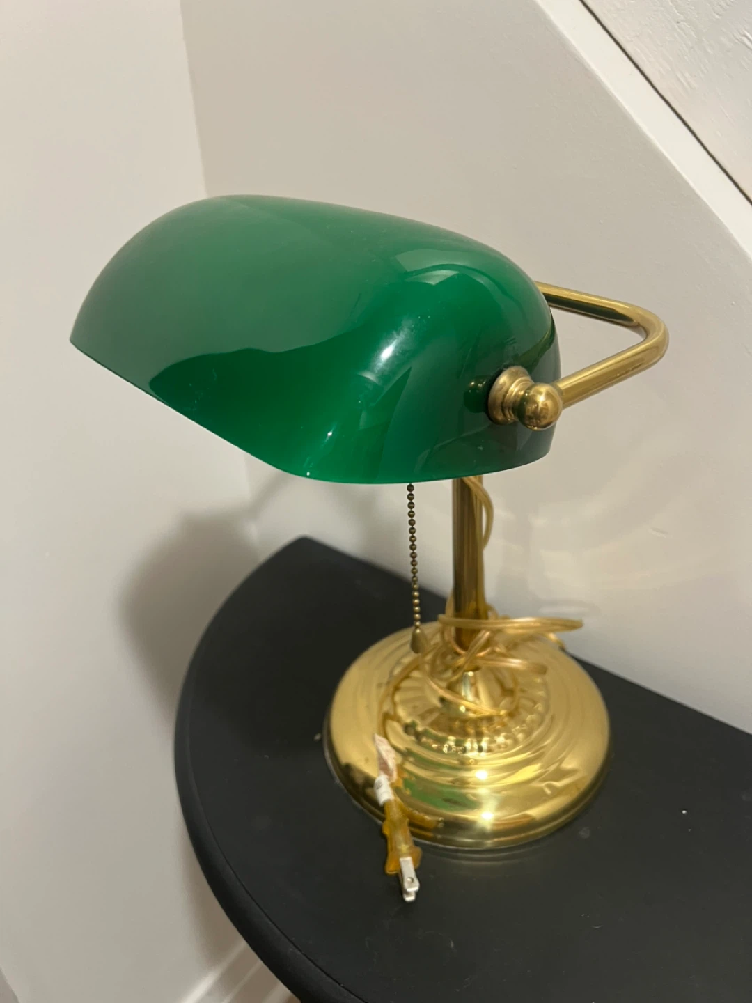 Green Banker's Desk Lamp