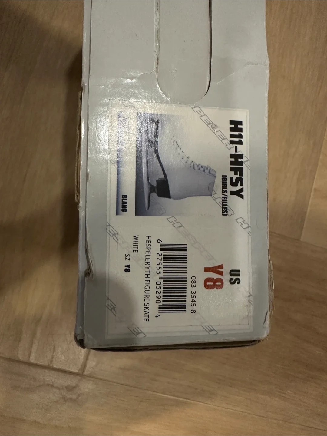 Hespeler H11-HFSY Girls Figure Skates - Size Y8 image indicator(4)