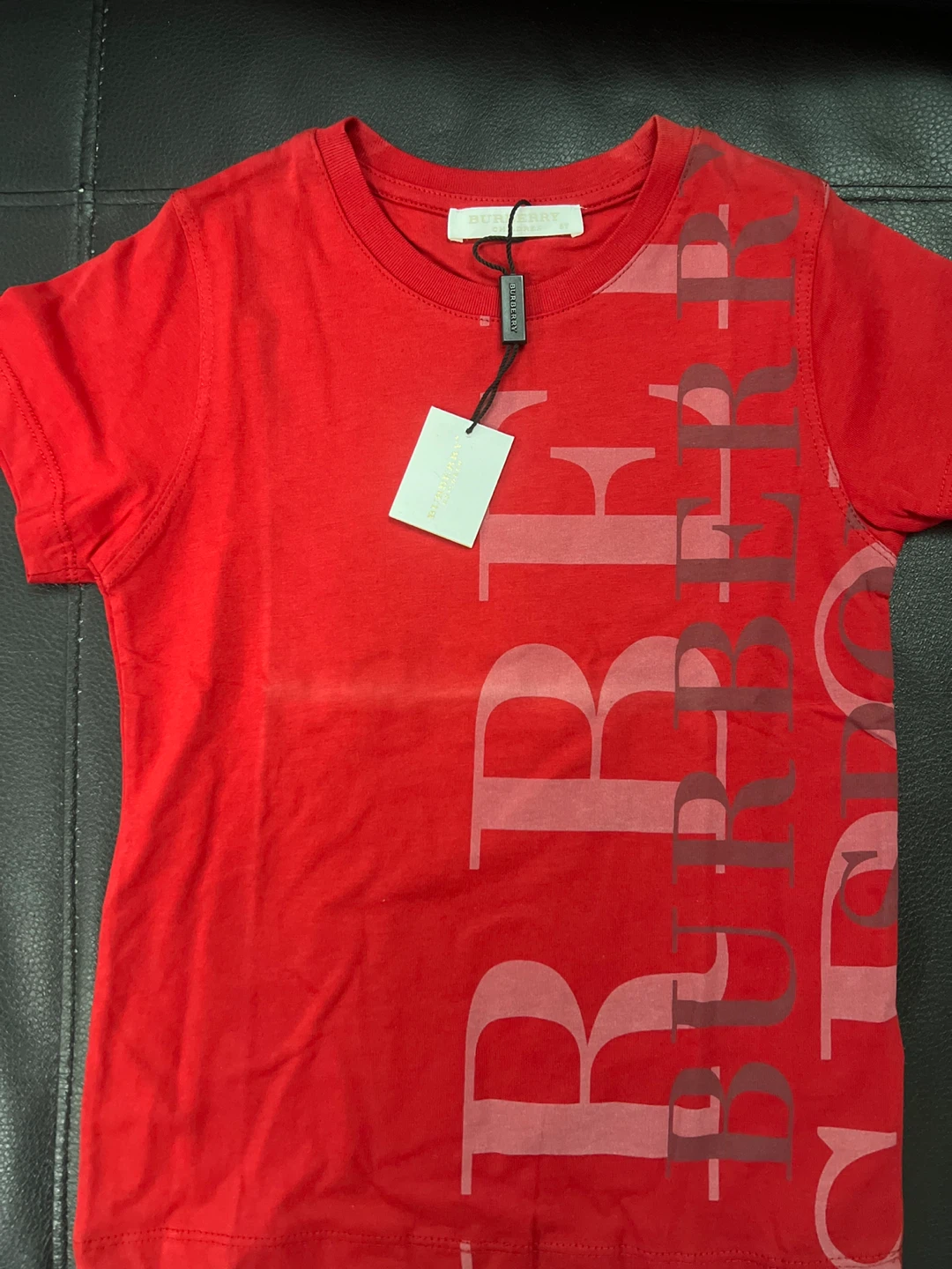 Burberry Red Children's T-Shirt