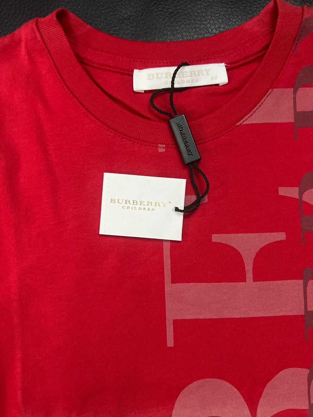 Burberry Red Children's T-Shirt - photo 2