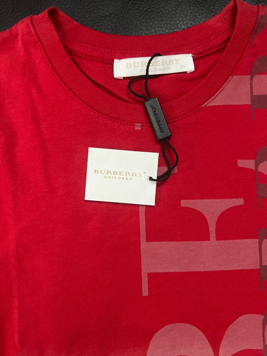 Burberry Red Children's T-Shirt image indicator(2)