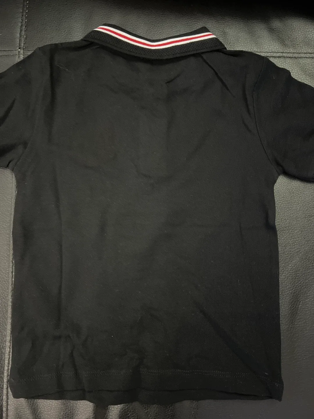 Moncler Kids Black Polo Shirt - New with Tags! image indicator(2)