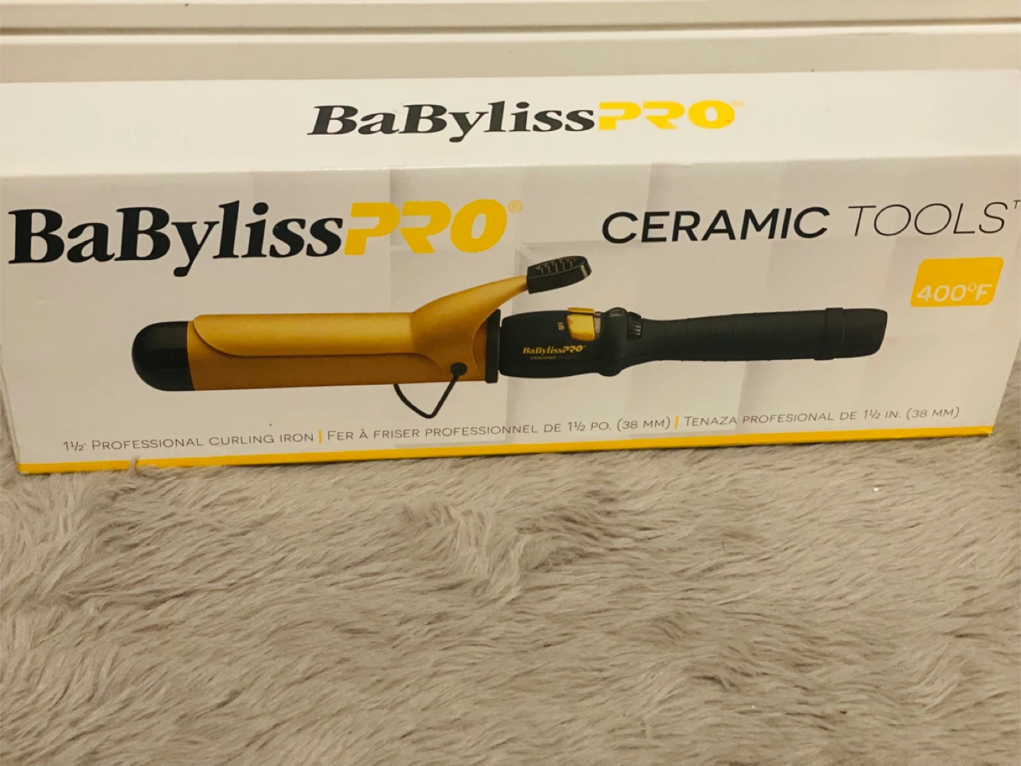 BaBylissPRO Ceramic Tools 1 1/2" Curling Iron