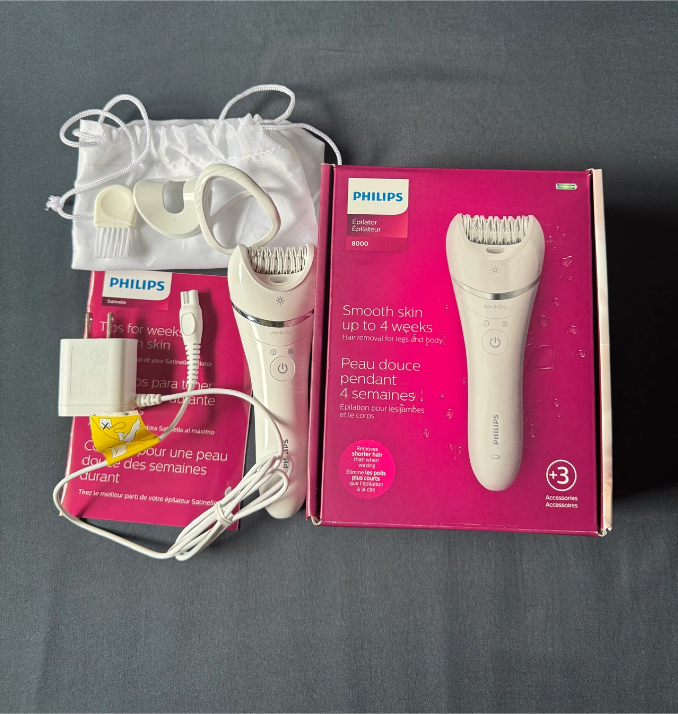Philips Epilator 8000 - Like New!