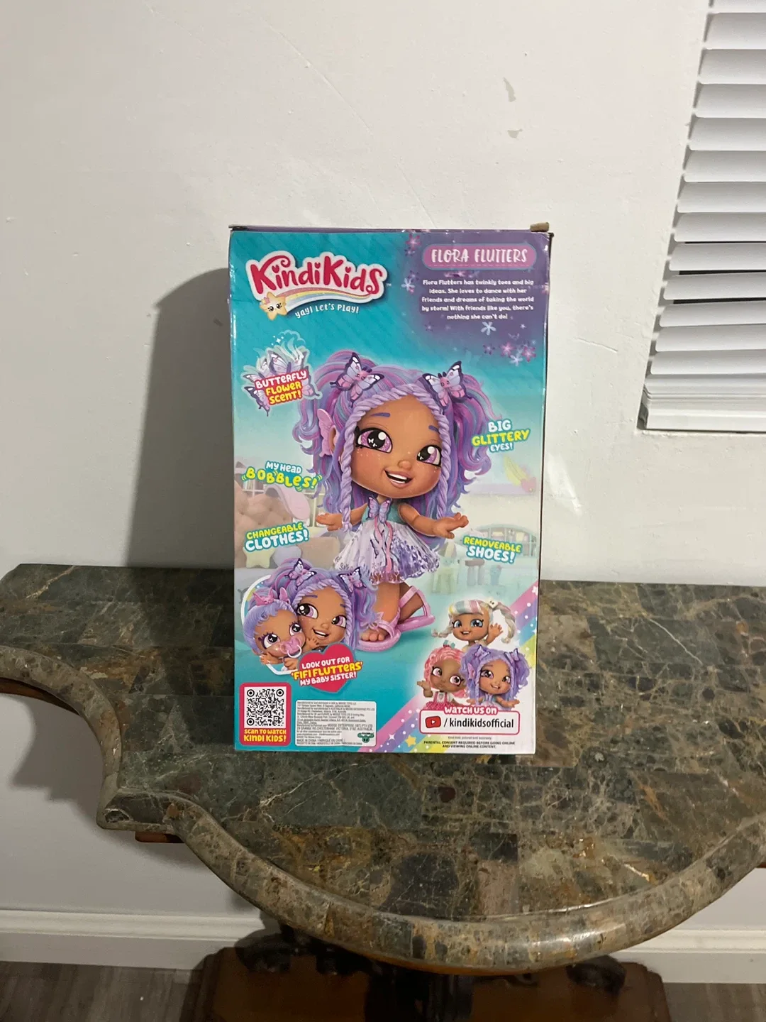 Kindi Kids Scented Sisters Flora Flutters Doll image indicator(2)