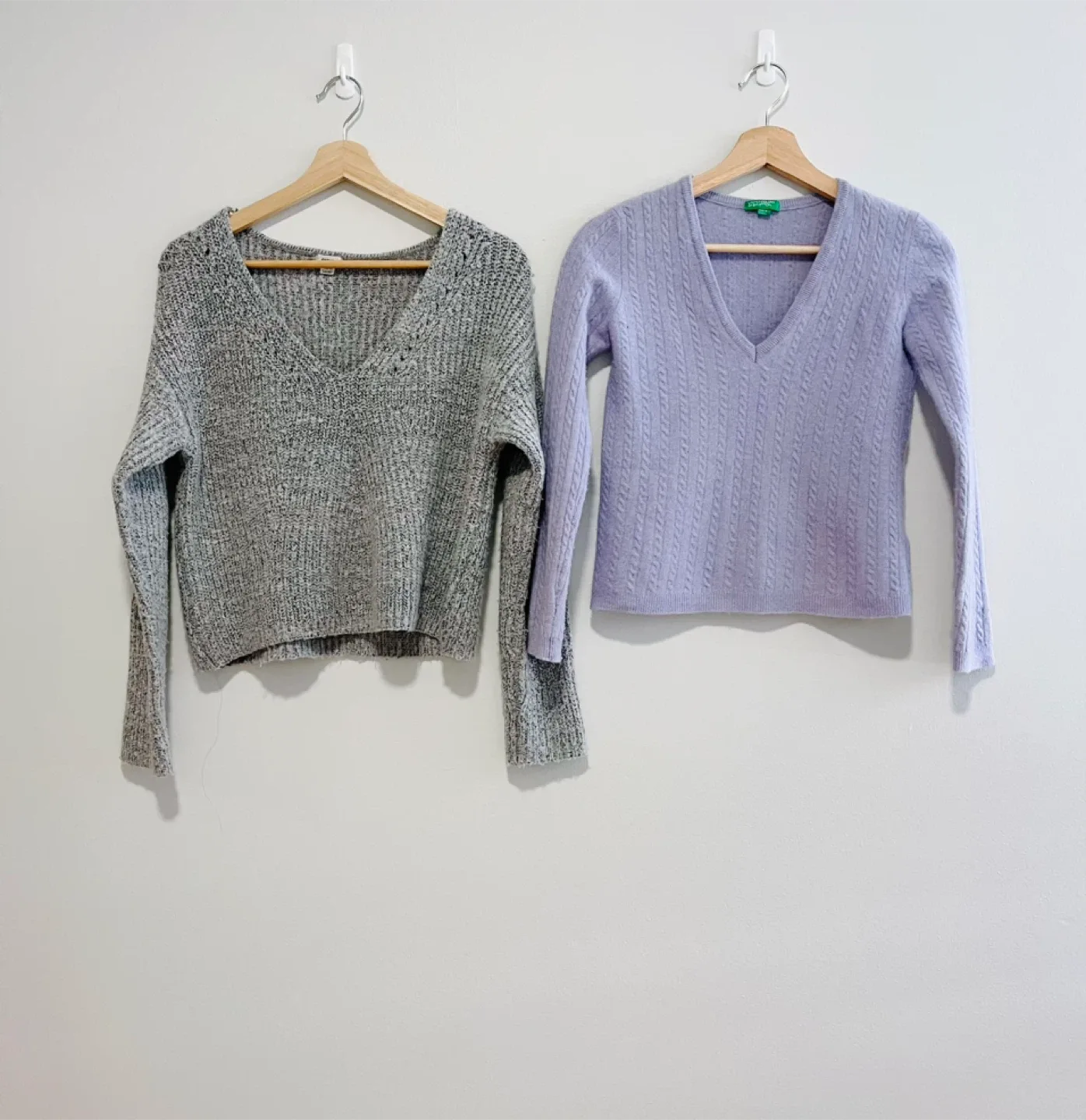 Women’s V-Neck Sweaters - Size S thumbnail