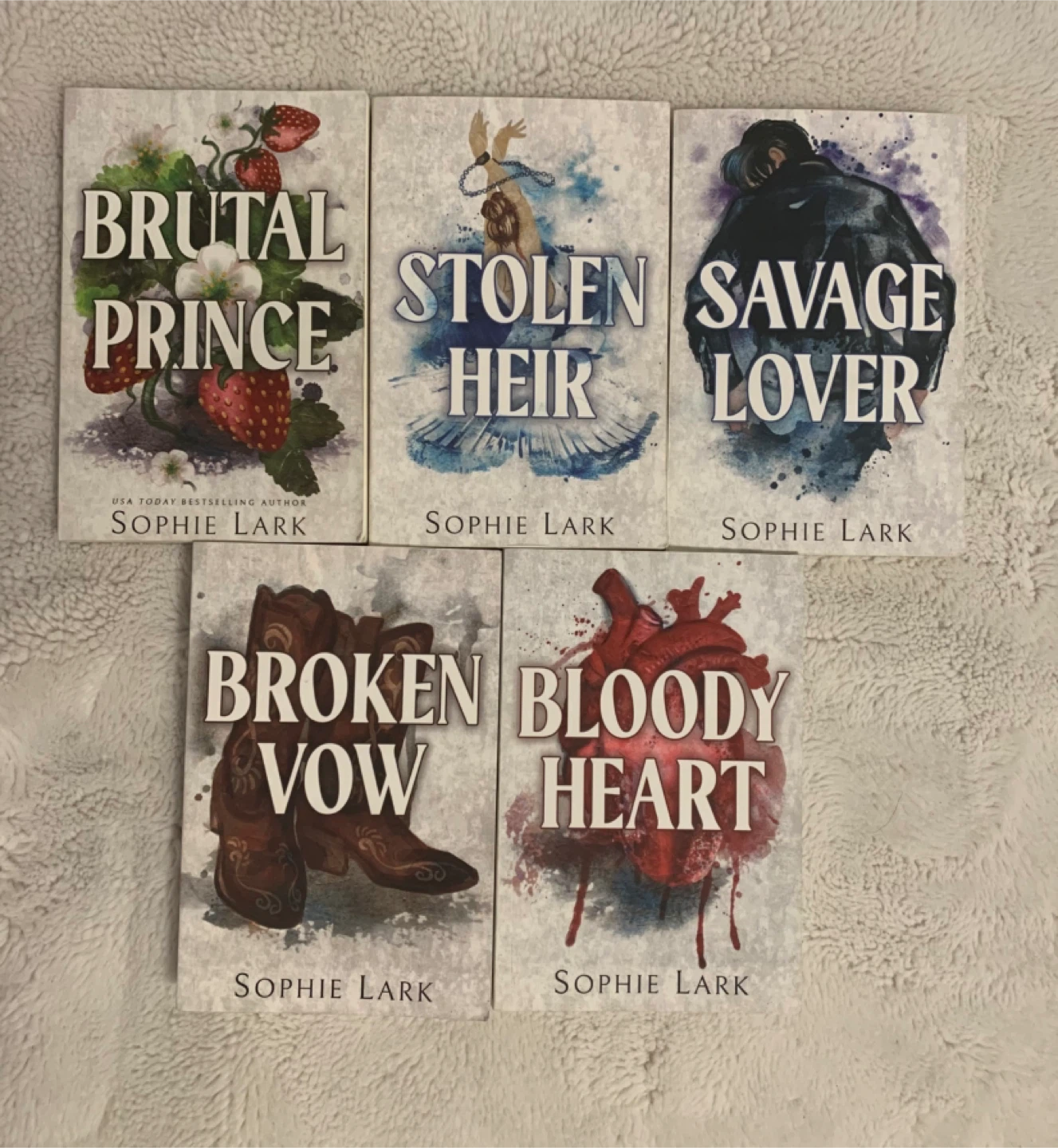 Sophie Lark Brutal Prince Series Books