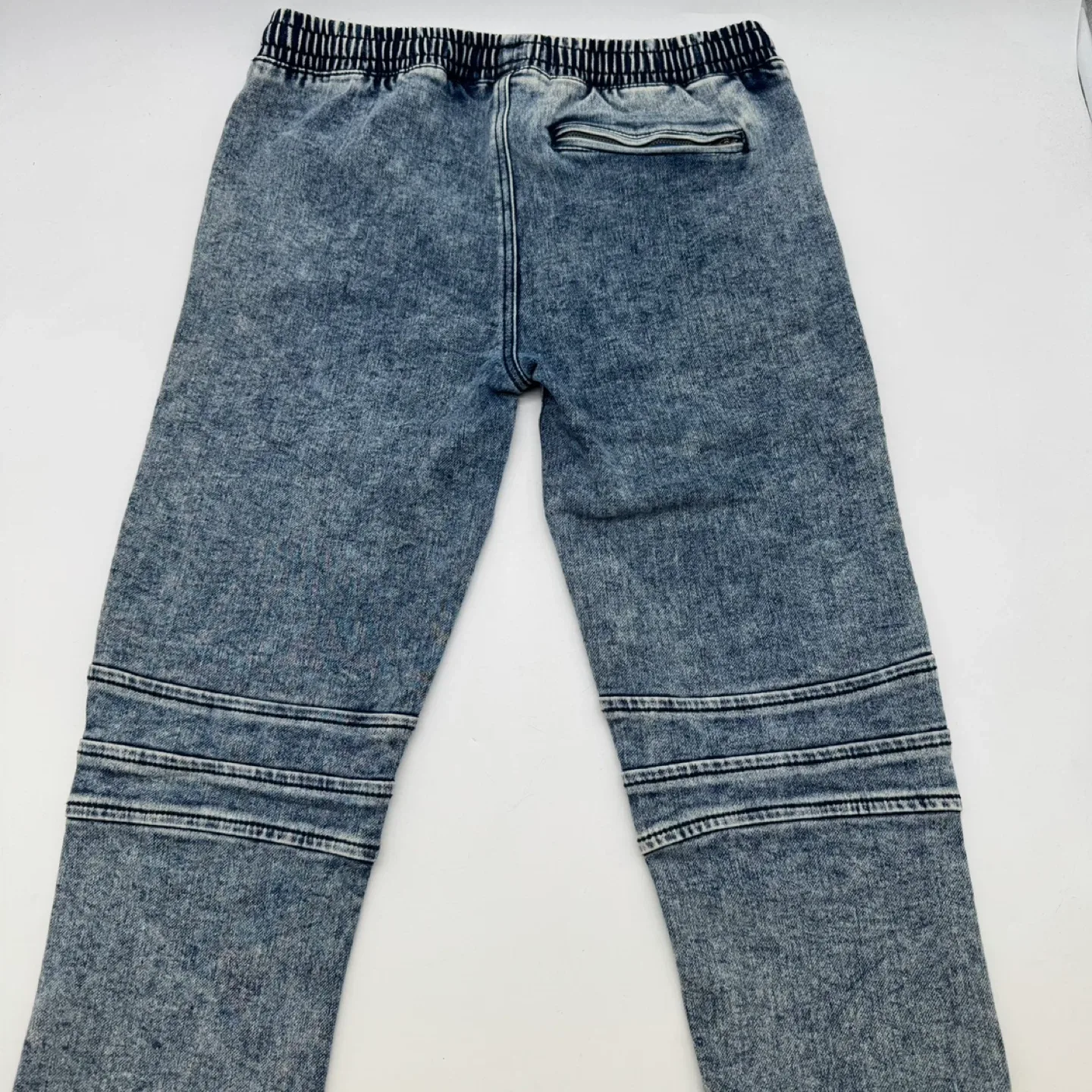 Urban Heritage  Moto Style Jogger Jeans (Men's) L (US 14) Blue image indicator(3)