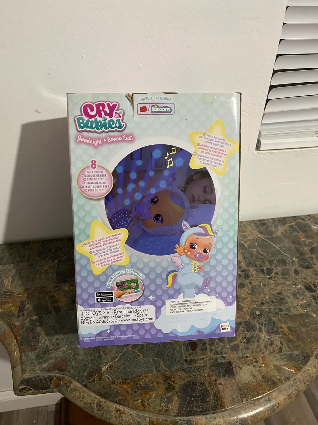 Cry Babies Goodnight Jenna Doll (18M+) image indicator(2)