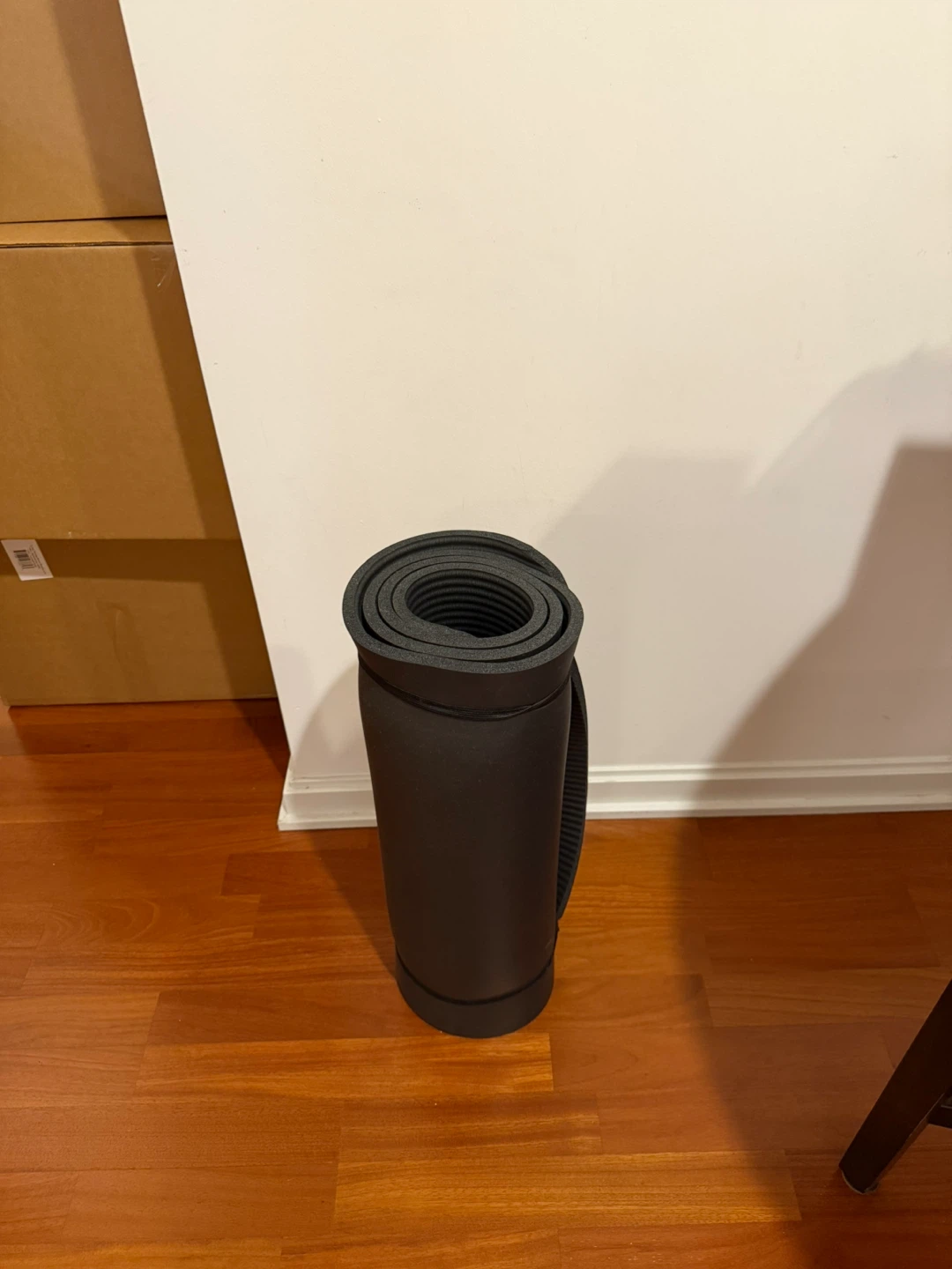 Amazon Basics 1/2 Inch Extra Thick Exercise Yoga Mat - Black - photo 3
