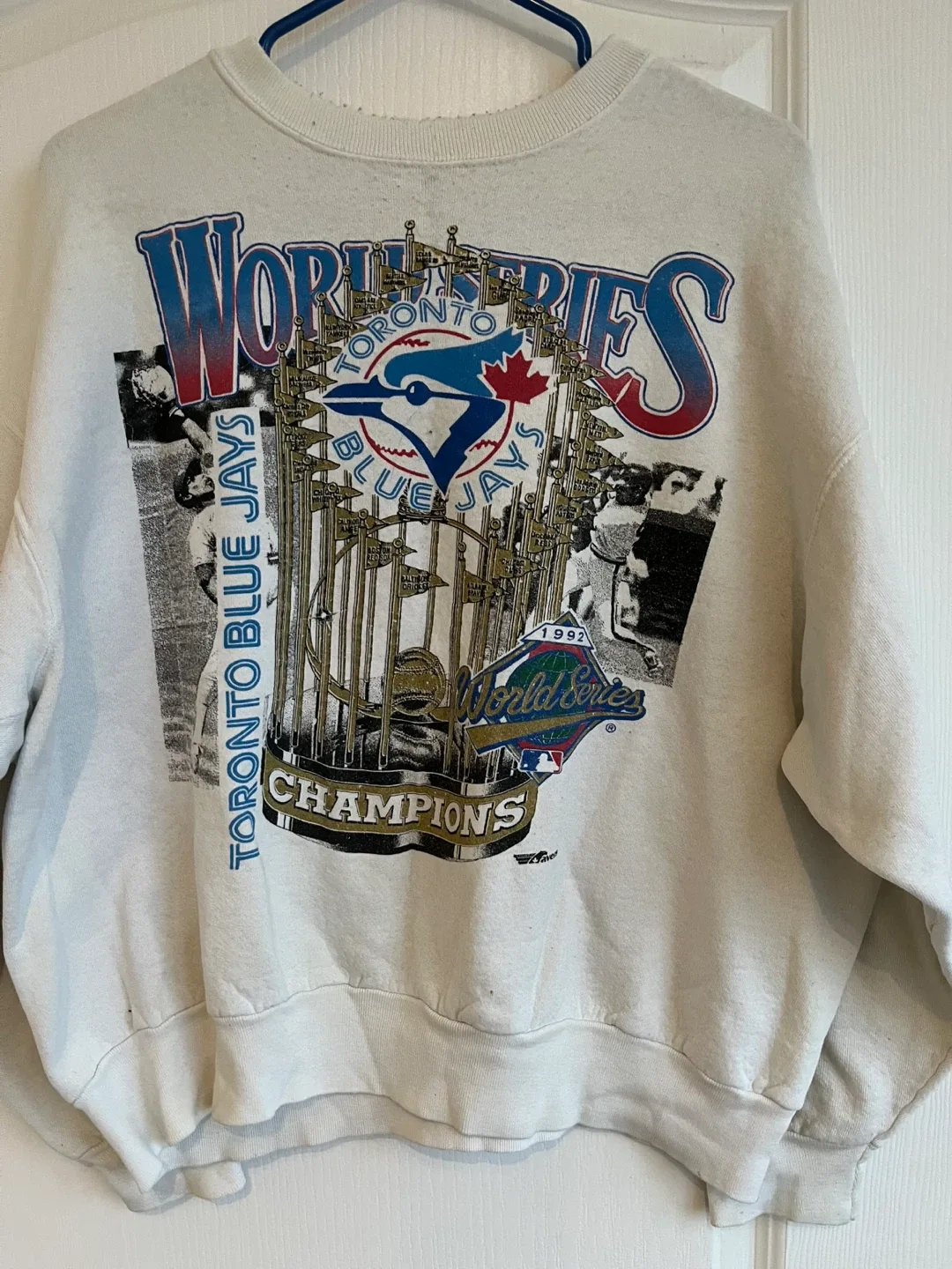 Toronto Blue Jays 1992 World Series Vintage Sweatshirt thumbnail