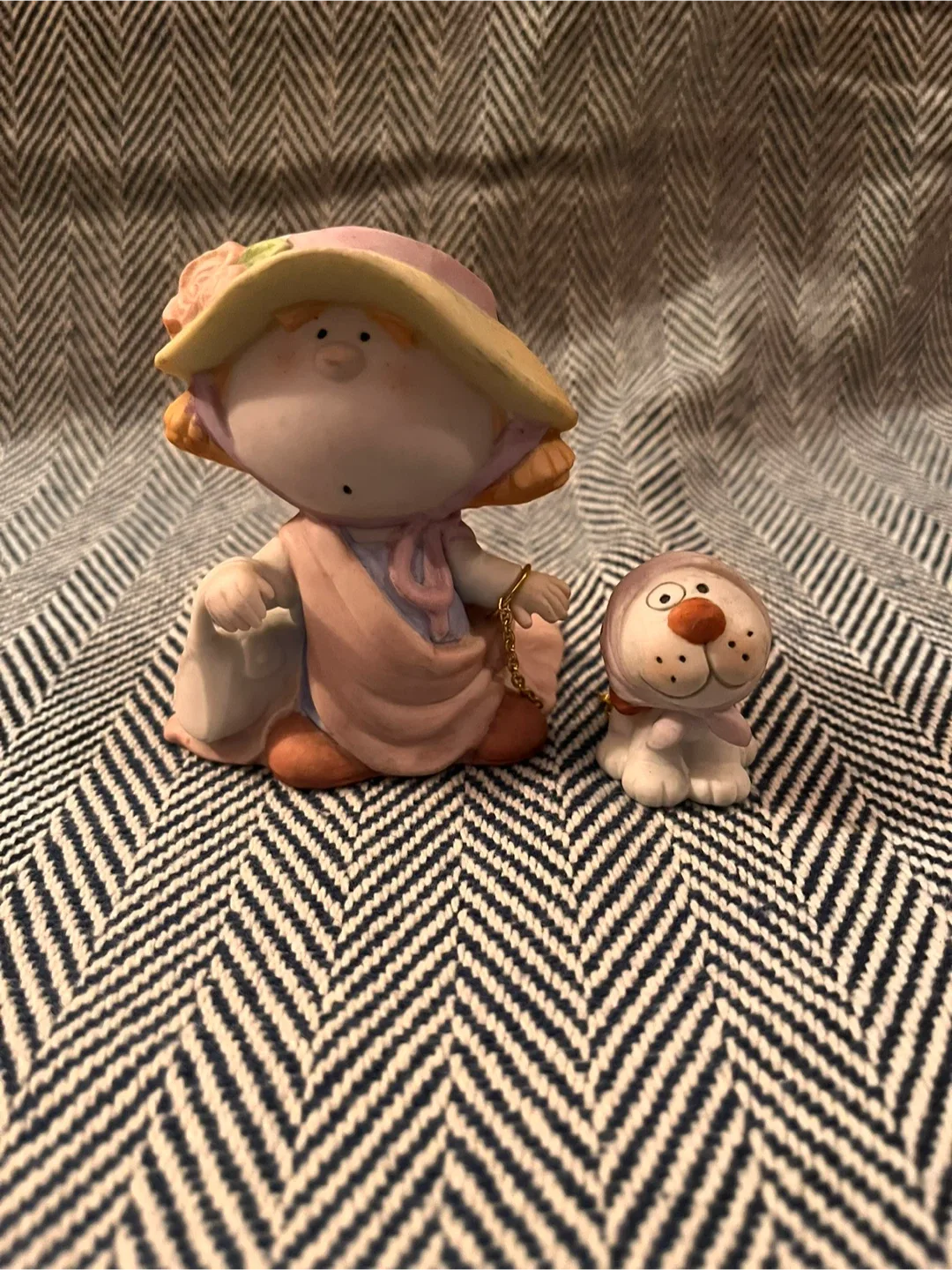 Lot of 7 Vintage Bumpkin Figurines image indicator(7)