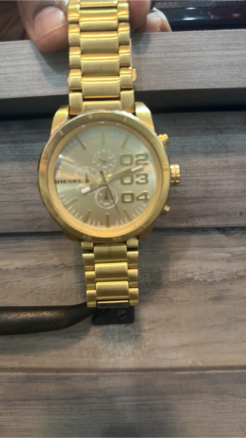 Diesel Gold Tone Men's Watch