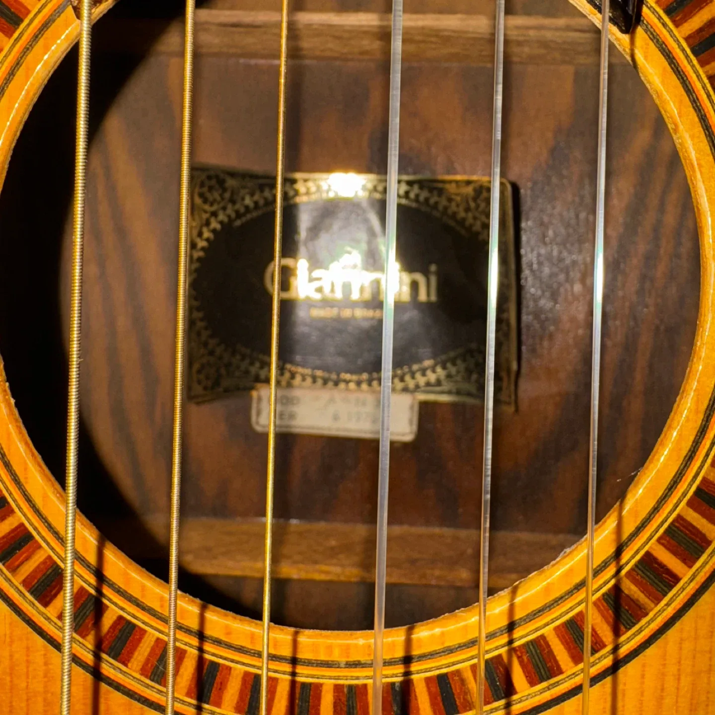 Gianinni Classical Guitar 1978 AWM31 image indicator(2)