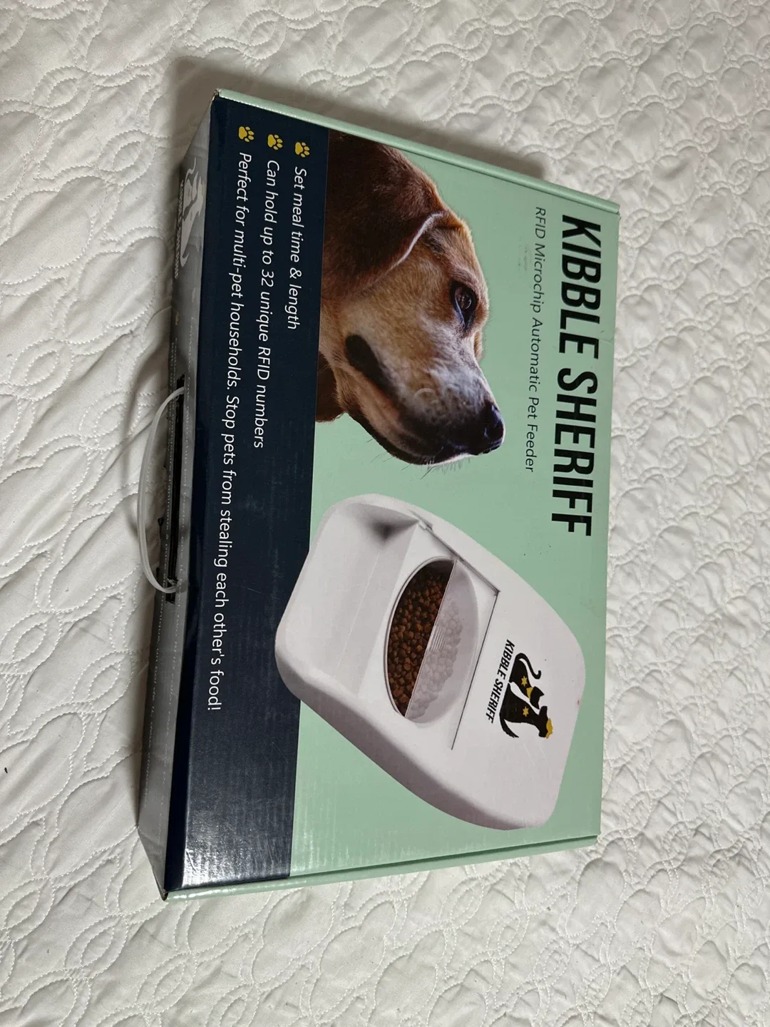 Kibble Sheriff RFID Microchip Automatic Pet Feeder thumbnail