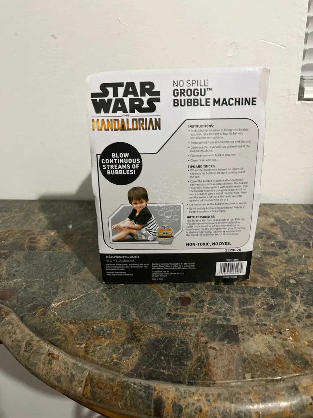 Star Wars Mandalorian Grogu Bubble Machine image indicator(2)