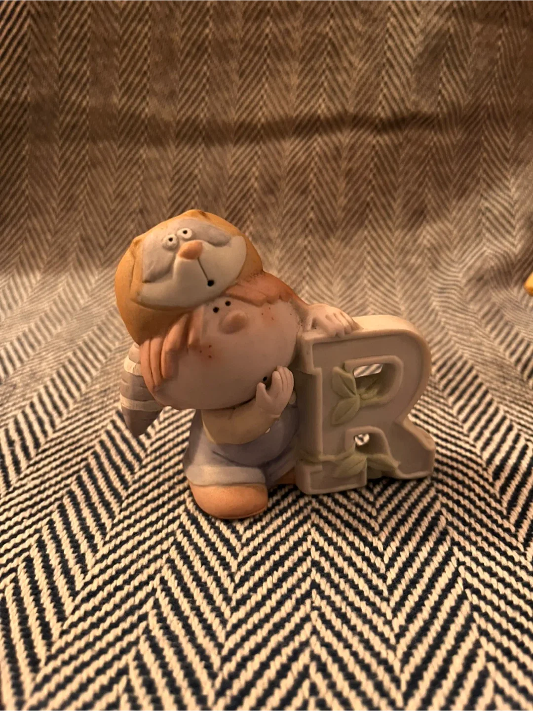 Vintage Bumpkin Letters Figurines - Rachel image indicator(2)