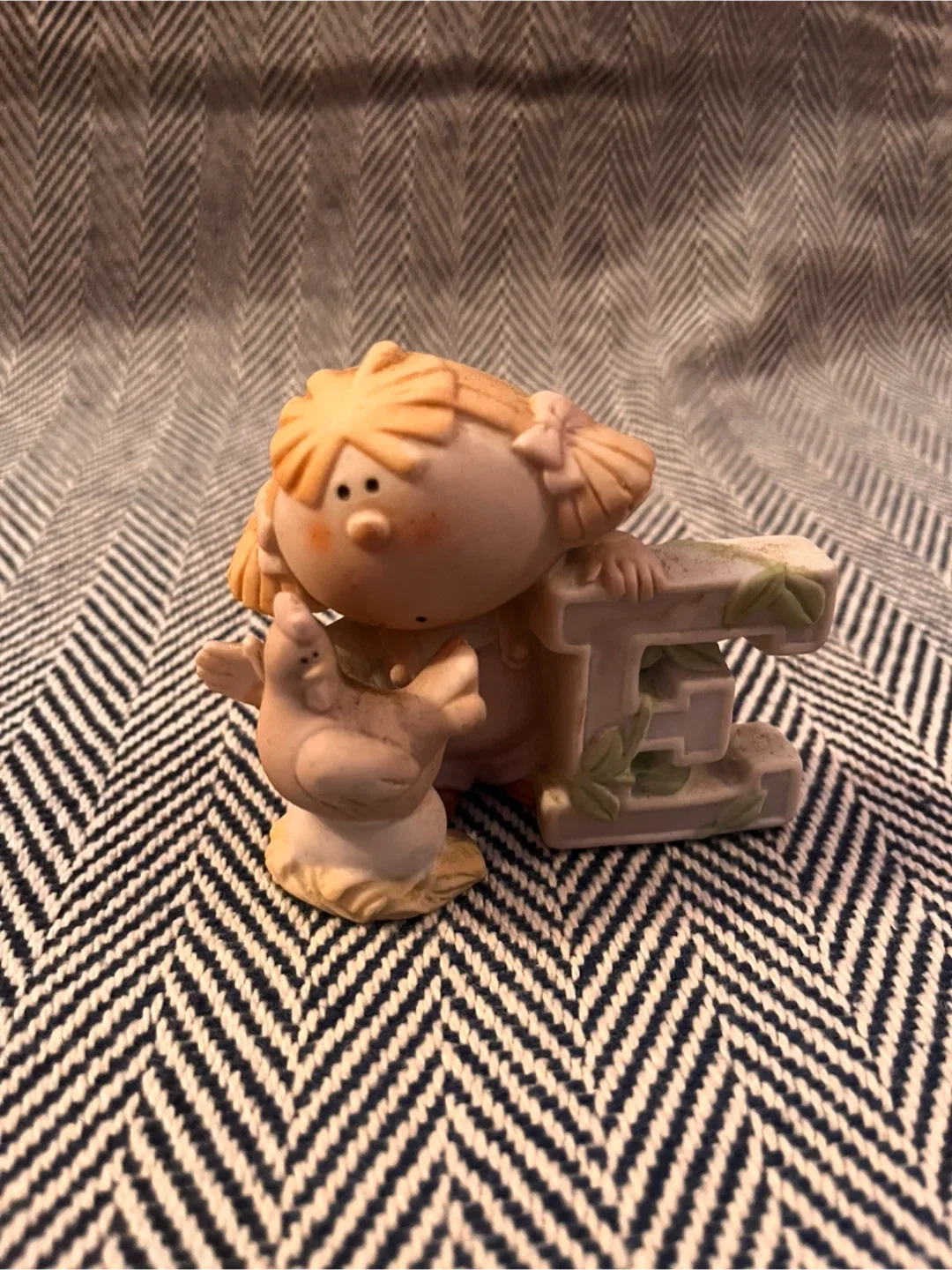 Vintage Bumpkin Letters Figurines - Rachel image indicator(6)