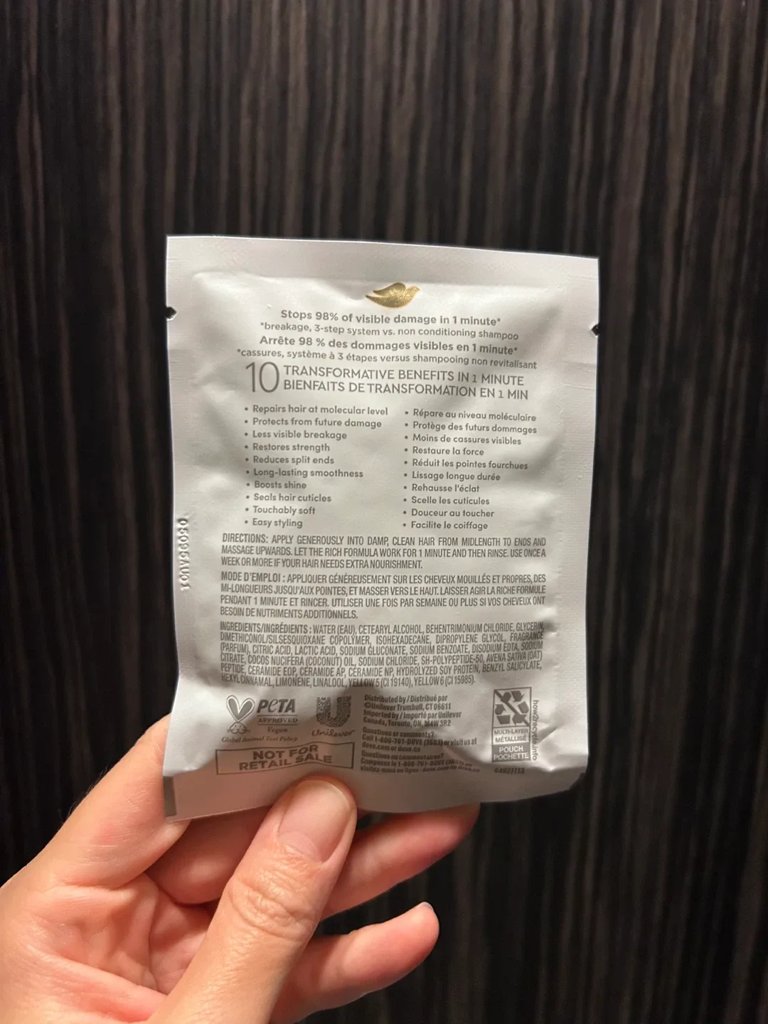 Dove 10-in-1 Bond Strength Hair Mask image indicator(3)