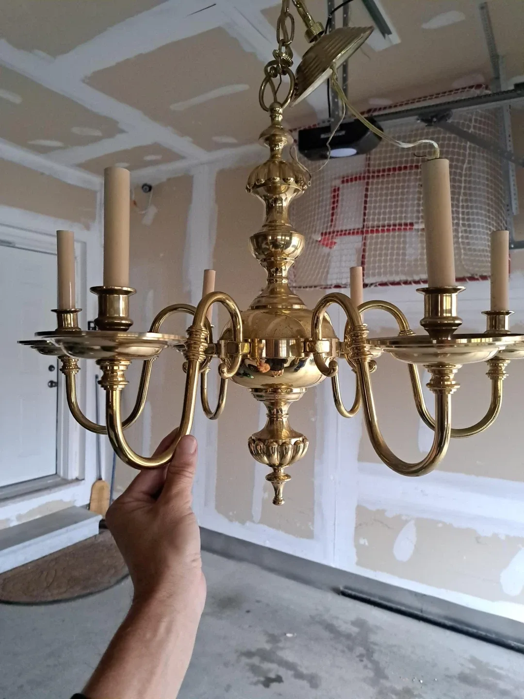 Vintage Brass Chandelier image indicator(2)