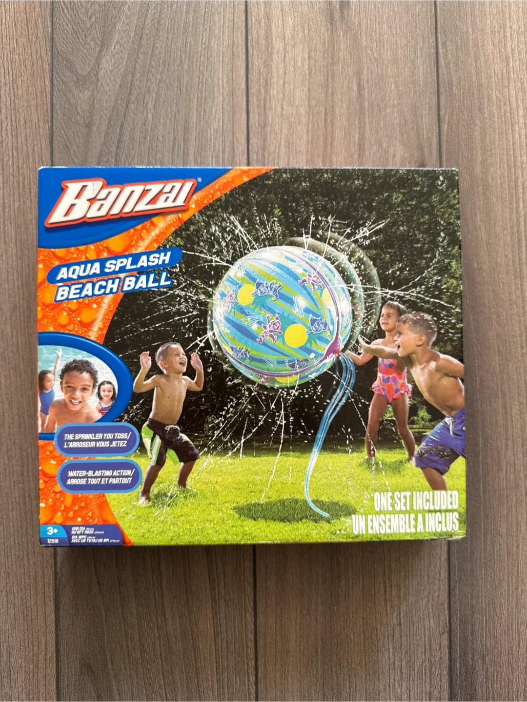 Banzai Aqua Splash Beach Ball - New in Box! thumbnail