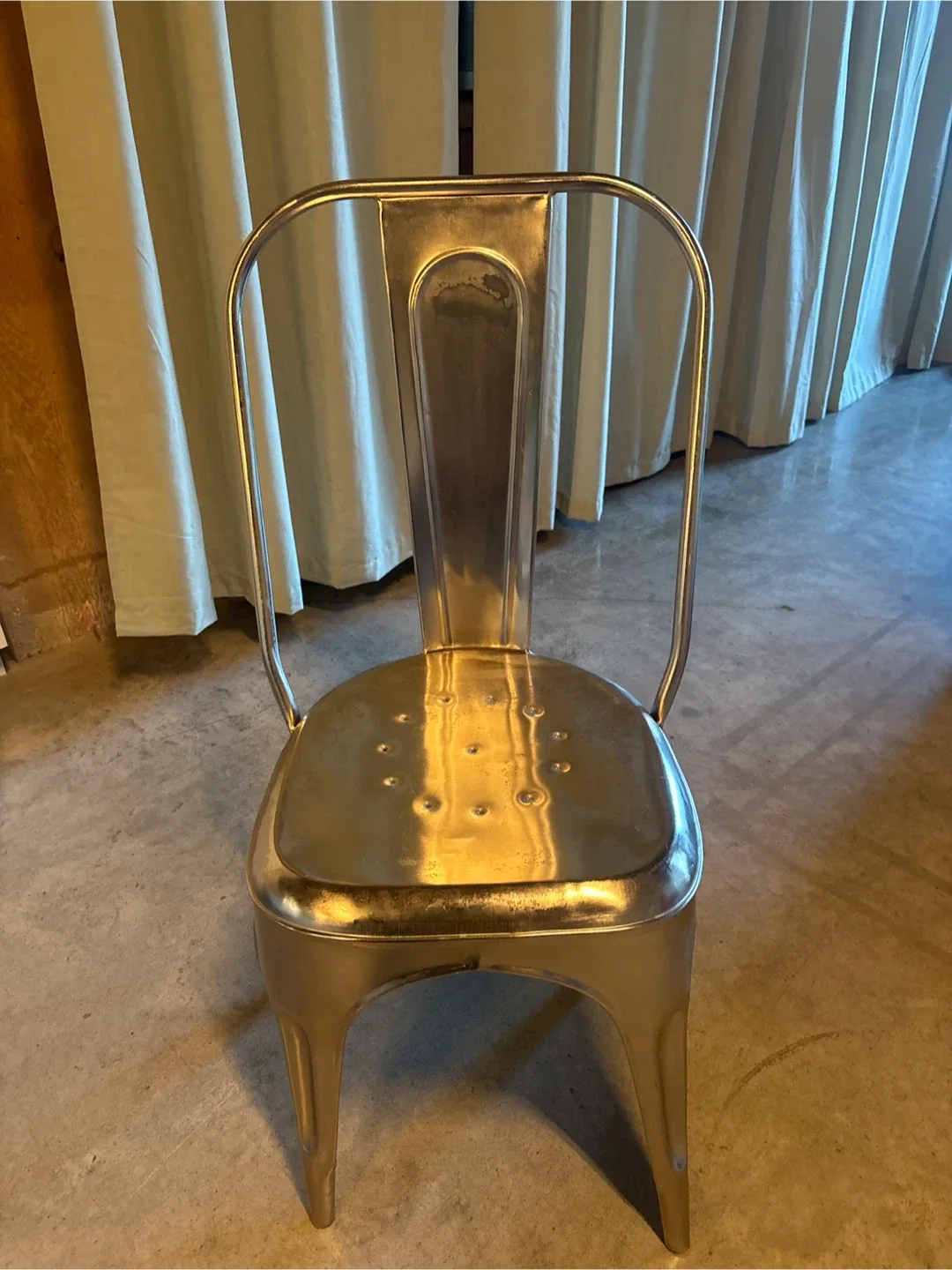 Metal Dining Chair - Silver image indicator(2)