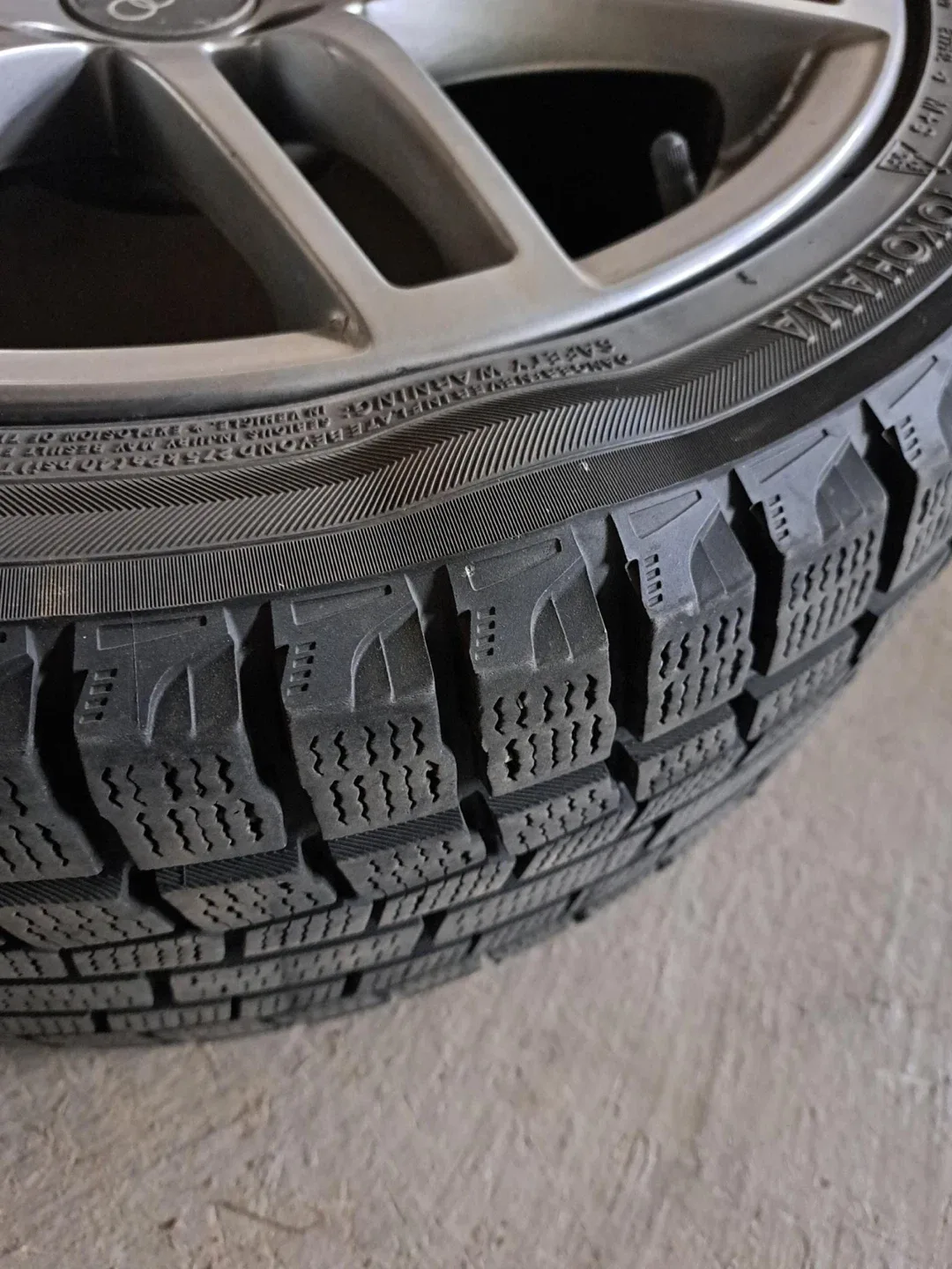 18” Audi Rims with Yokohama Winter Tires - Set of 4 image indicator(5)