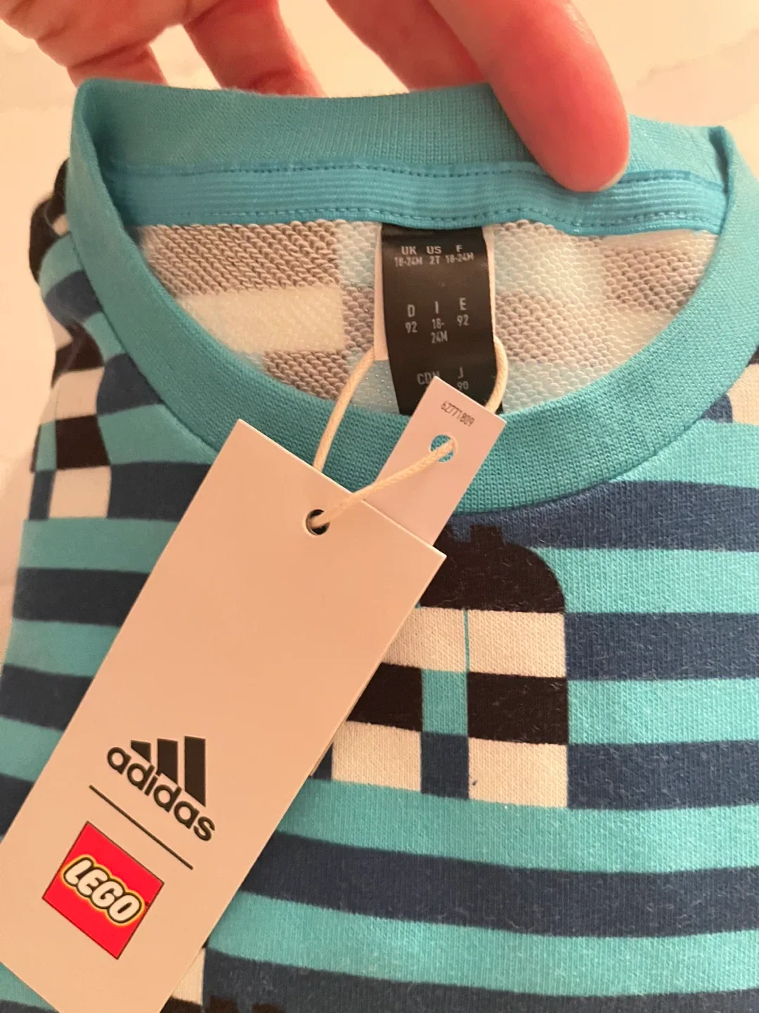 New Adidas x LEGO Baby Onesie 18-24 Months image indicator(3)