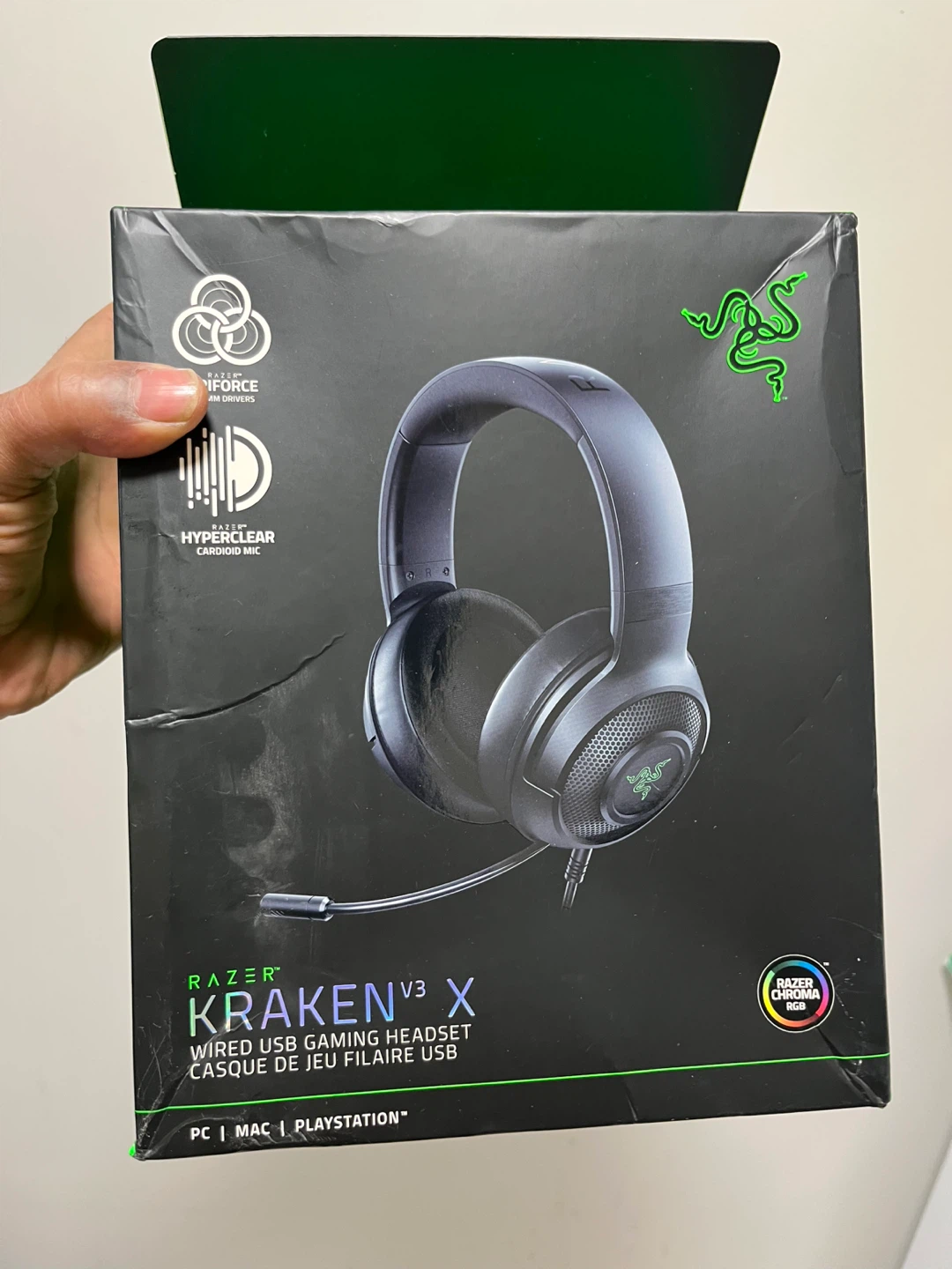 Razer Kraken V3 X Wired USB Gaming Headset - Like New! - photo 2