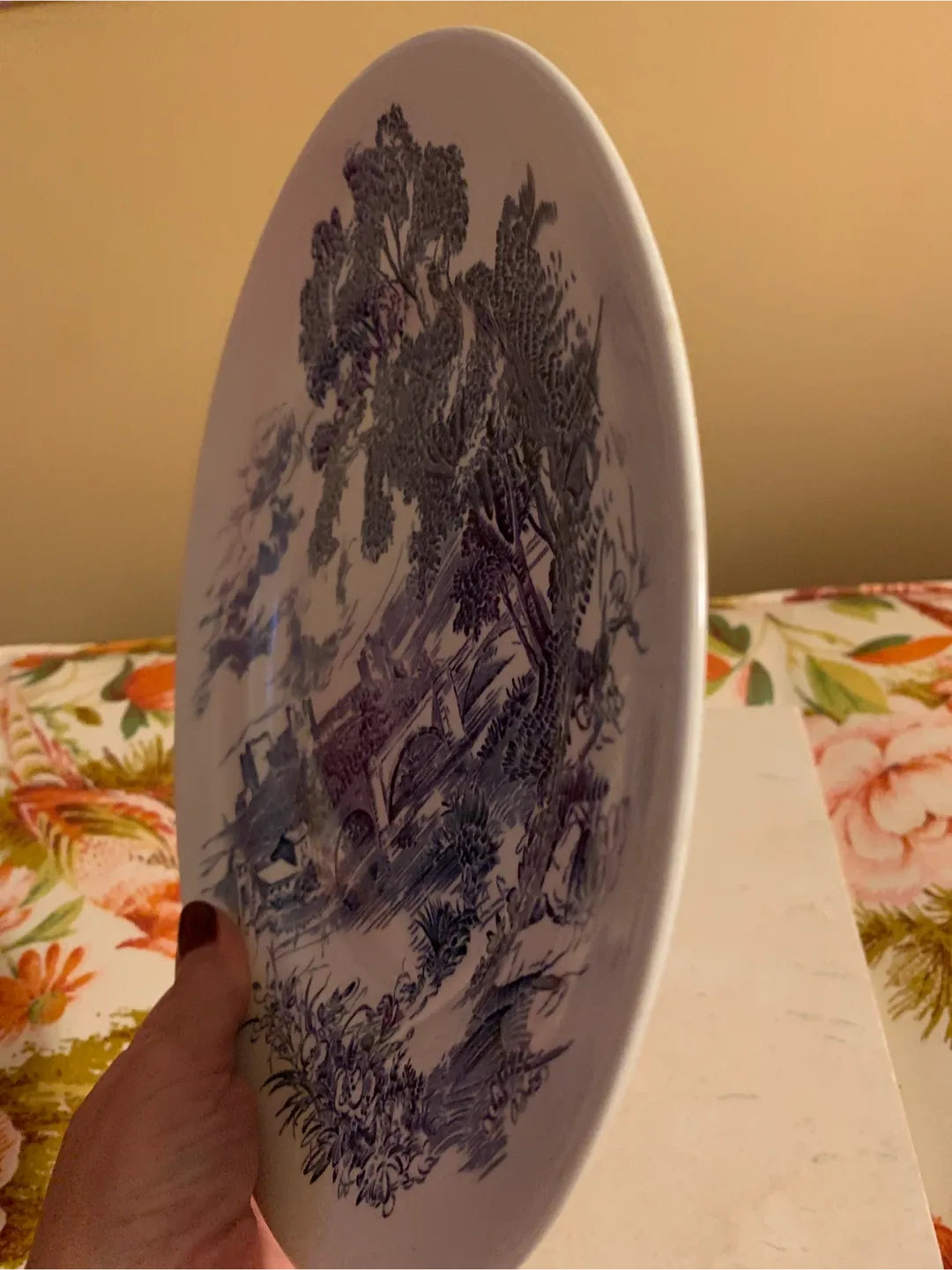 Vintage Wedgwood "Countryside" Plate image indicator(8)