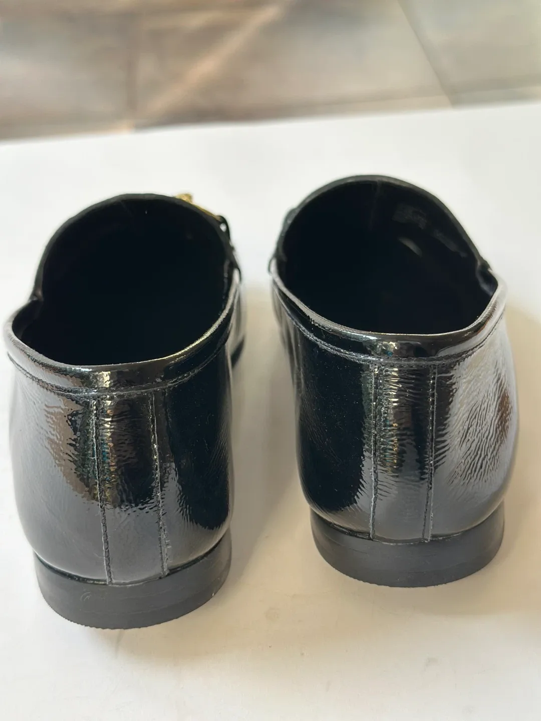 DUNE London, black leather loafers, size EUR 38/ US 7-7.5 image indicator(6)