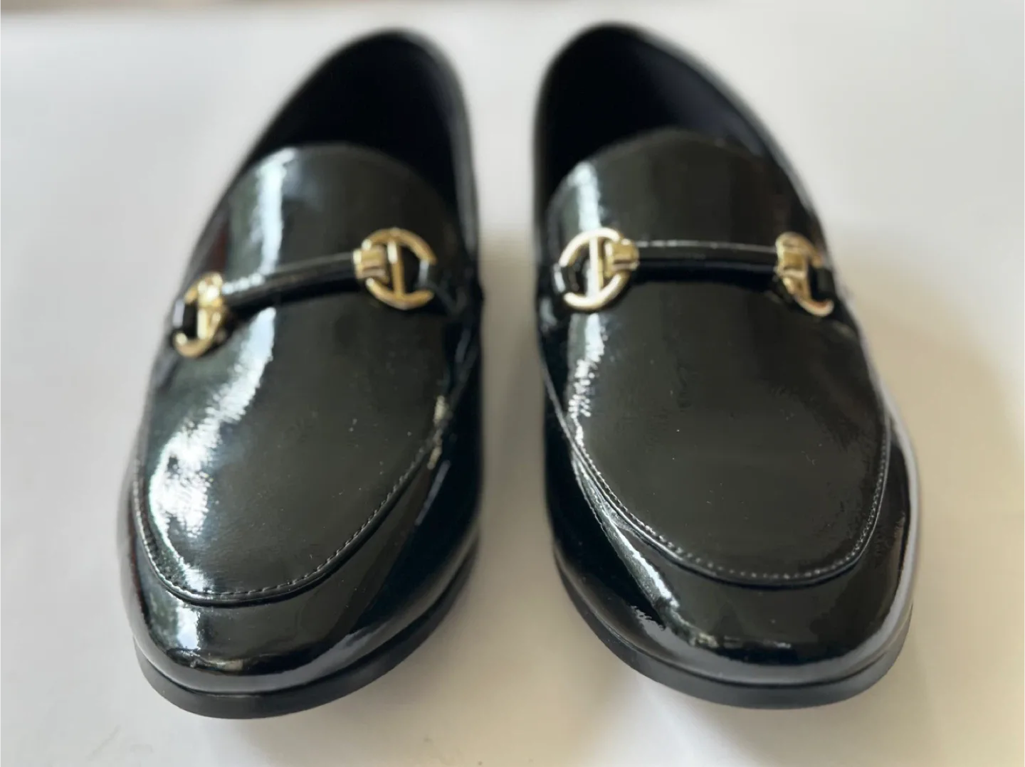 DUNE London, black leather loafers, size EUR 38/ US 7-7.5 image indicator(2)