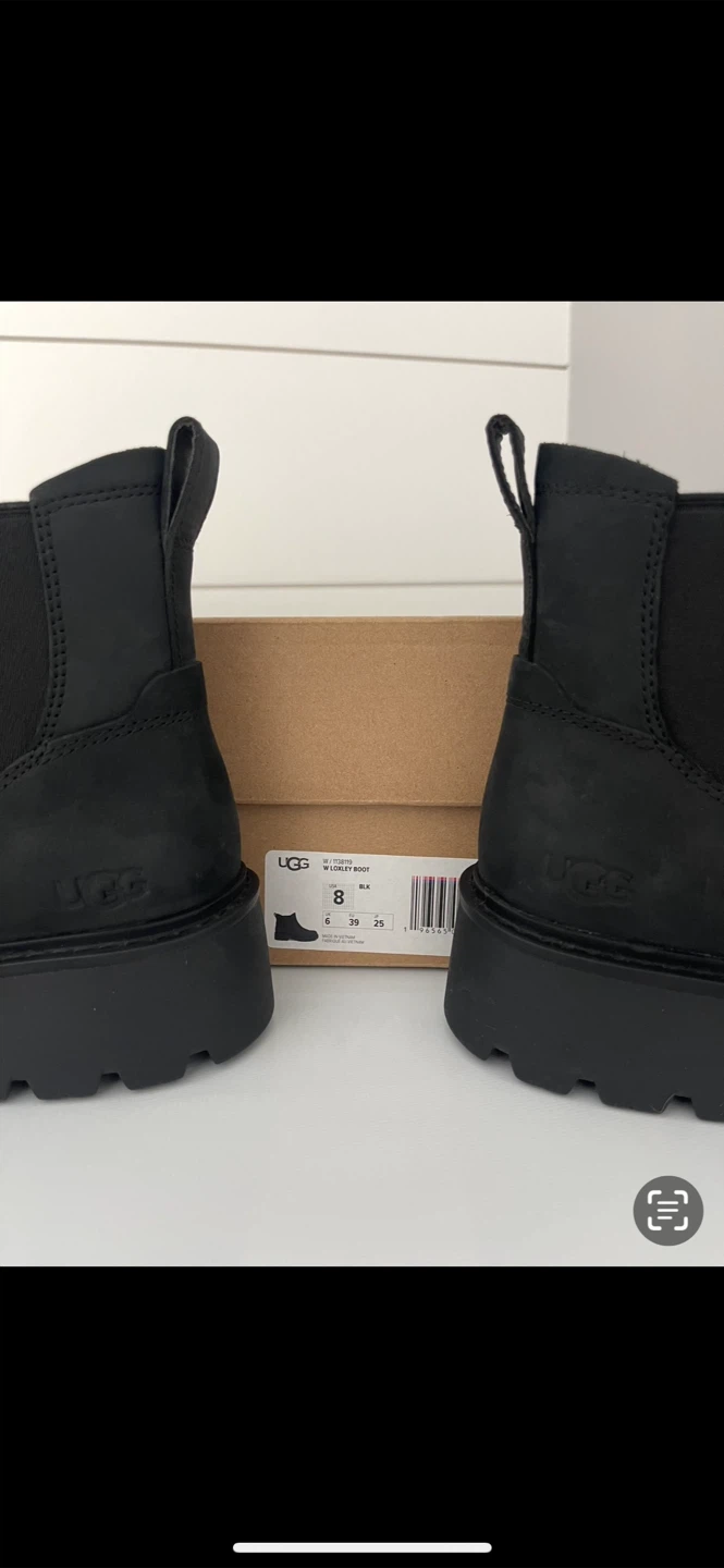 UGG W Loxley Boot - Black, Size 8 - photo 4
