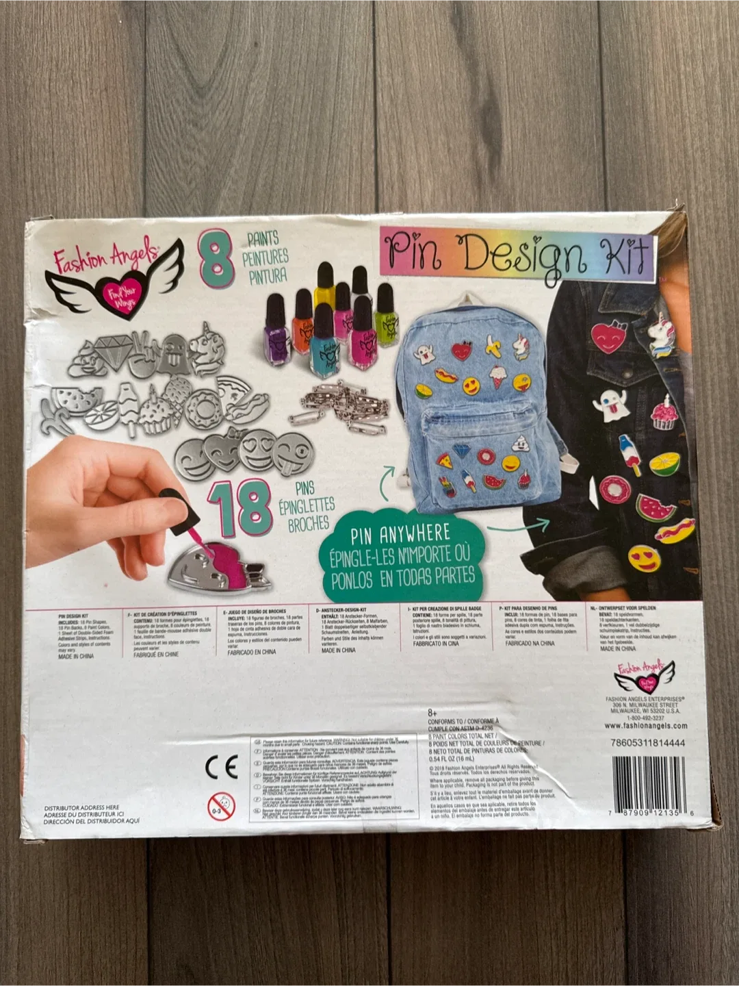 Fashion Angels Pin Design Kit image indicator(2)