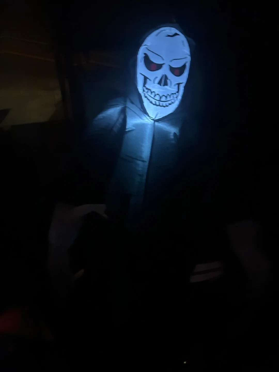 🥕Inflatable Light-Up Grim Reaper Halloween Costume🥕 image indicator(2)