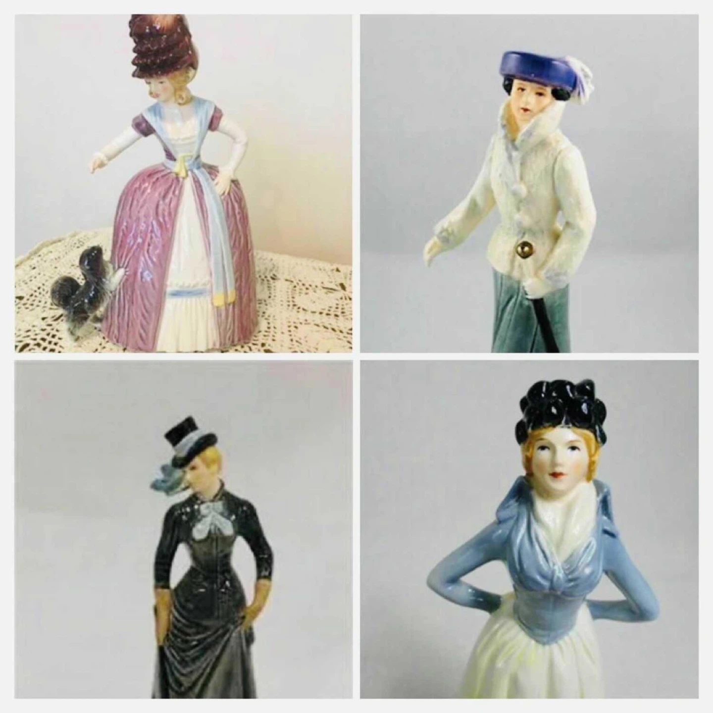 4 RARE 8-inch Goebel Hummel 1970s Figurines