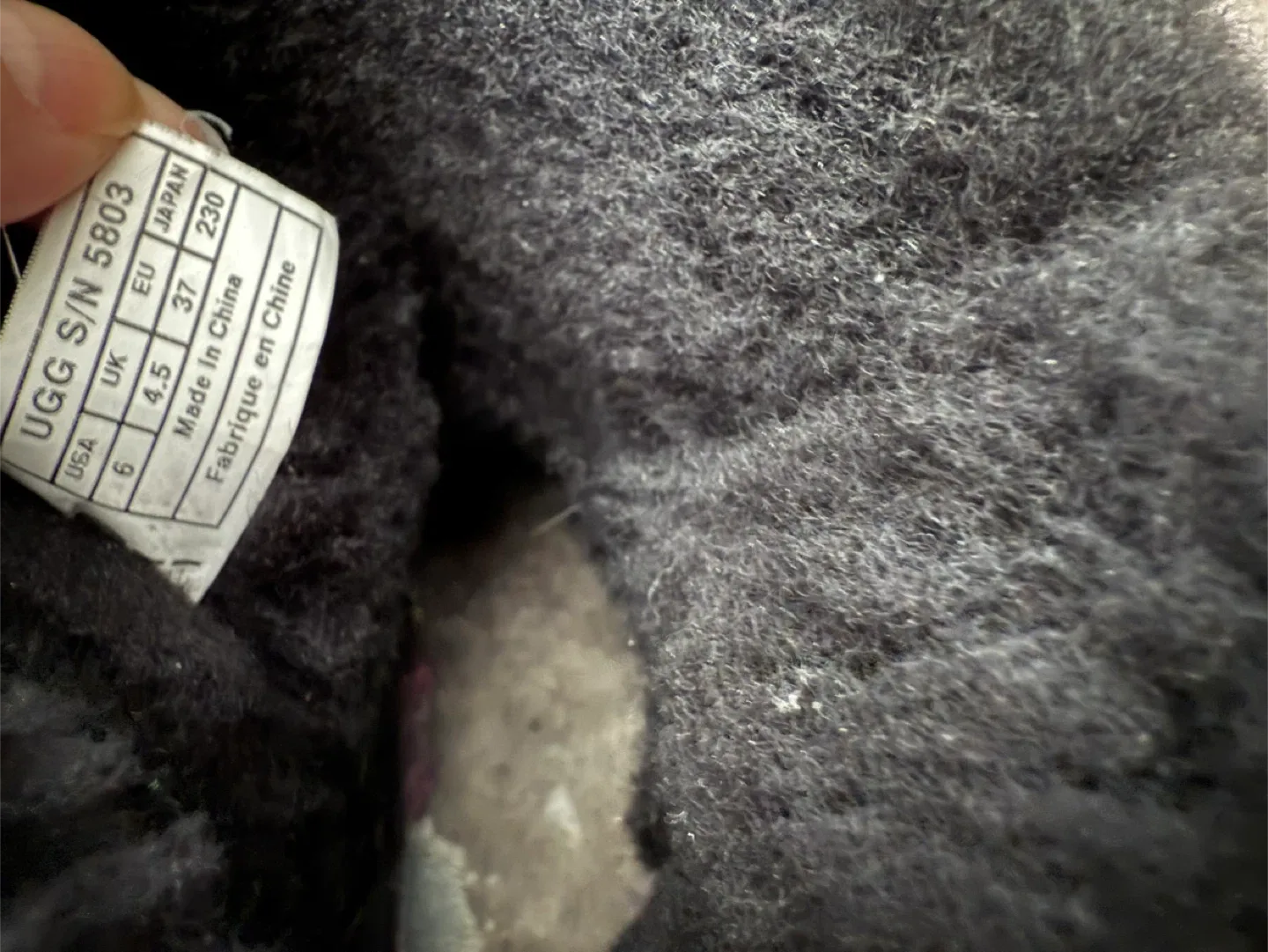 UGG Australia Black Boots, Women's Size 6 image indicator(4)