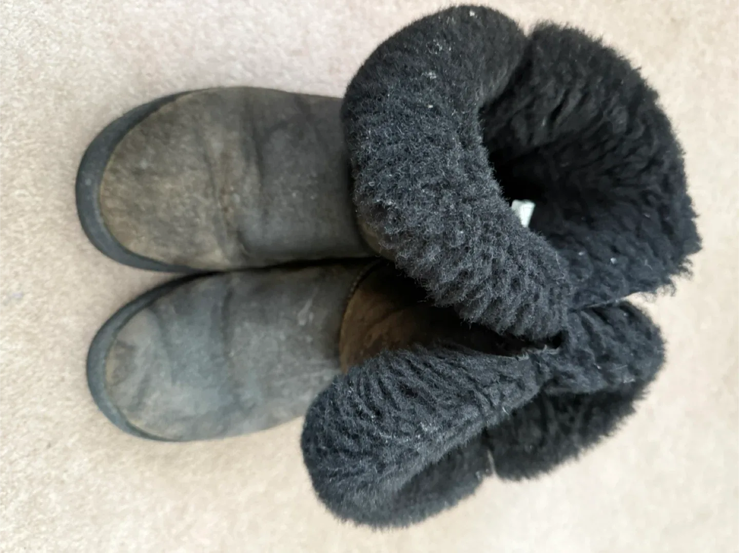 UGG Australia Black Boots, Women's Size 6 image indicator(5)