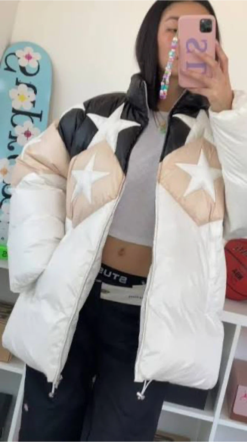 Miu Miu Star Padded Down Jacket (XL)