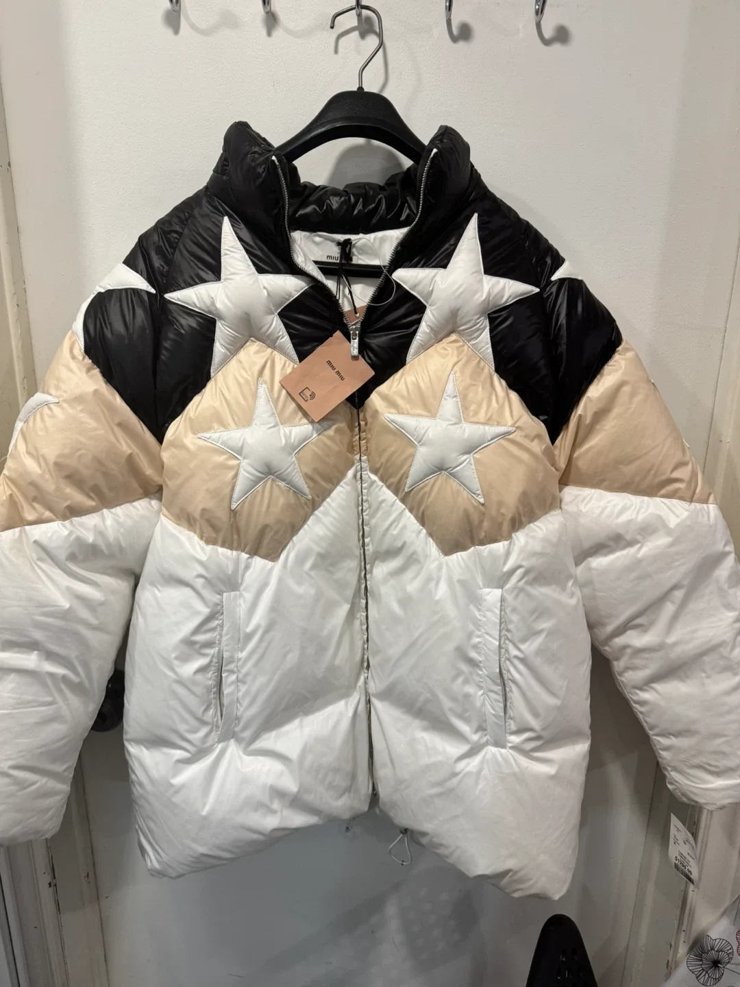 Miu Miu Star Padded Down Jacket (XL) image indicator(2)