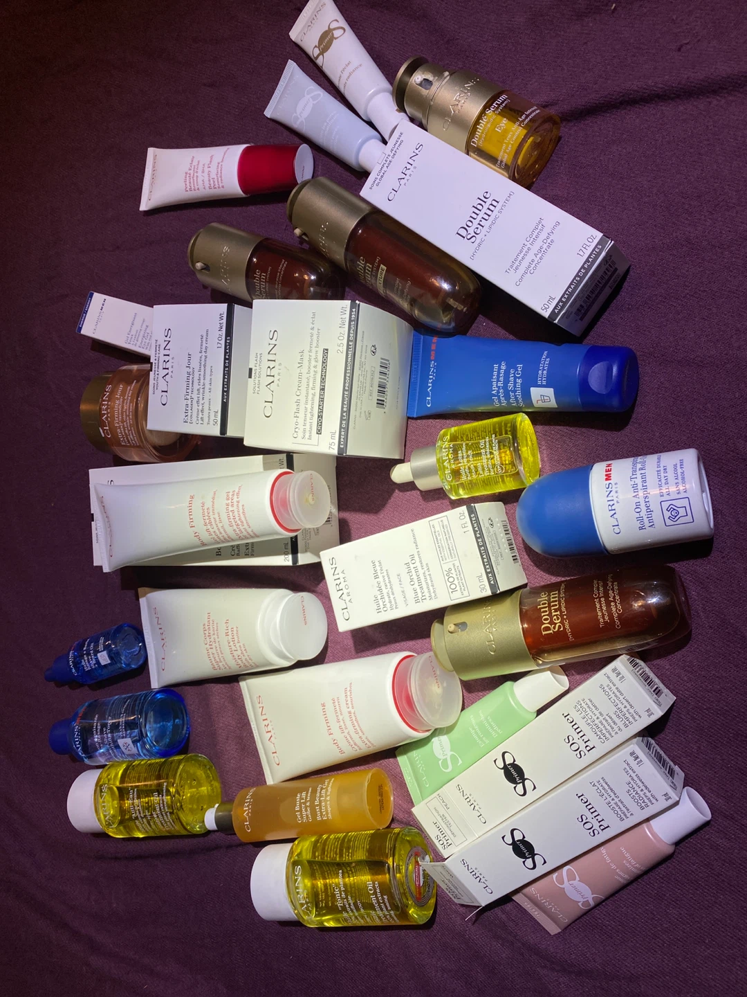 Claris Double Serum & SOS Primer Lot
