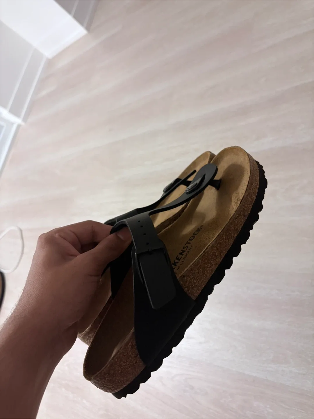 Birkenstock Gizeh BF Black Sandals Size 38 image indicator(3)