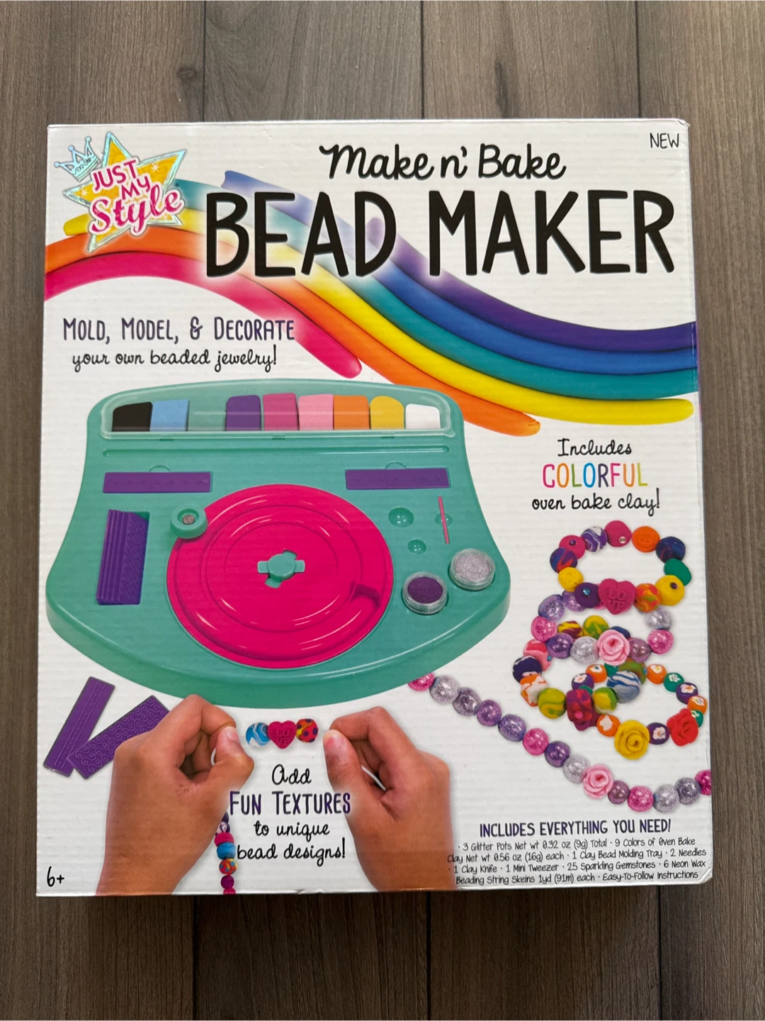 Just My Style Make n' Bake Bead Maker - New!